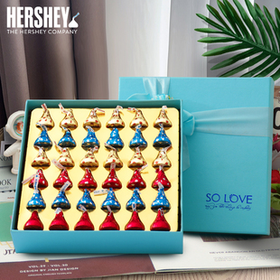 好时巧克力礼盒装kisses36送男女朋友妈妈女生，520情人节生日礼物