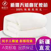 新疆长绒棉被手工纯棉花被芯床垫被，褥子棉絮冬被全棉被子加厚保暖