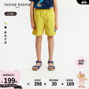 TeenieWeenie Kids小熊童装24夏季男童舒适百搭宽松透气短裤