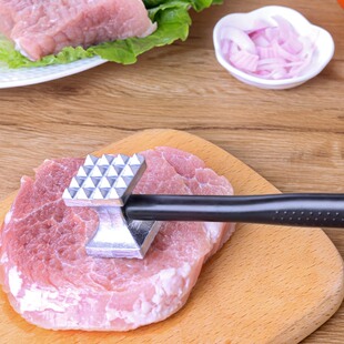 日本家用敲肉锤厨房粗细双面肉锤敲肉锤松肉锤牛排锤猪排锤牛肉锤