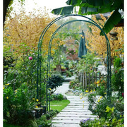 铁艺拱门花架月季花，爬藤架铁线莲葡萄架蔷薇，户外庭院花园支架