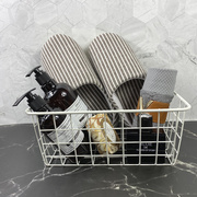 卫生间软装饰品摆件样板间家居瓷砖厂简约时尚浴室托盘毛巾拖鞋组
