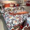 IKEA宜家 霍古勒厄 被套和枕套多色花卉图案床上用品温馨被罩