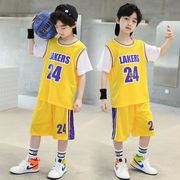 男童夏装篮球服套装夏季儿童短袖男孩运动背心速干衣训练服两件套