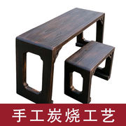 古琴桌凳可折叠加厚便携式烧桐木琴桌琴凳明式共鸣古琴桌