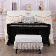 欧式清新田园钢琴防尘罩，全罩现代简约典雅大气，钢琴套全包盖布日系