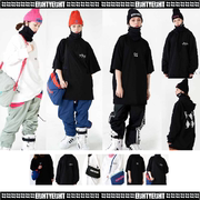 2122napping88韩国滑雪卫衣t恤单双板，男女款打底套头连帽长袖短袖