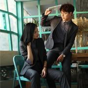 职业装女装套装男女同款时尚西装正装韩版面试西服酒店工装工作服