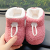 冬季新生婴儿鞋子软底，保暖加绒加厚双面绒，宝宝步前棉鞋袜护脚棉靴
