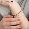 osewaya手链星星双层链条，小众设计高级感手绳，气质手环少女心手镯
