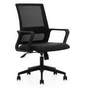 商务办公网布电脑椅现代简约员工办公椅子旋转升降职员办公椅网椅