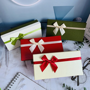 丝巾礼物盒高级感空盒子盒包装盒袜子高档钱包精美新年礼盒
