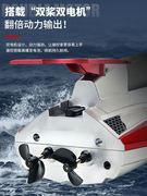 超大遥控快艇玩具船充电动儿童可下水上高速游艇轮船男孩防水模型