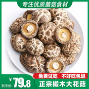 椴木花菇500g干货湖北神农架特产农家香菇珍珠菇房县蘑菇
