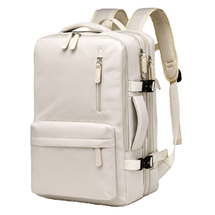 可扩容双肩包超大容量书包商务，出差背包行李包15.6寸笔记本电脑包