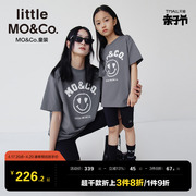 两件套亲子装little moco童装女童夏装套装母女装套装儿童T恤裤子