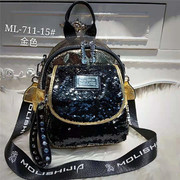 包包广州茉莉世家711-15手提包单肩斜跨多功能女包时尚亮片包包
