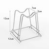 厨房免打孔锅盖架菜板放置架坐式厨房置物架不锈钢菜板架子座落地