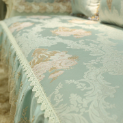 欧式沙发套蕾丝布艺客厅四季通用皮沙发垫高档奢华防滑沙发罩全盖