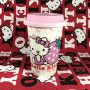 美国进口可爱Hellokitty陶瓷卡通KT猫马克水杯白色创意凯蒂猫杯子