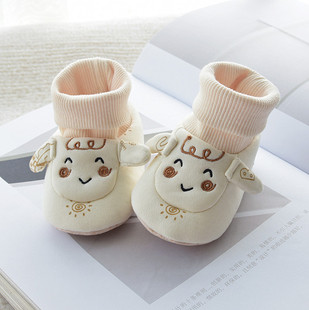 婴儿鞋袜子春秋冬0-1岁男女宝宝步前鞋，3-12个月软底防滑学步6不掉