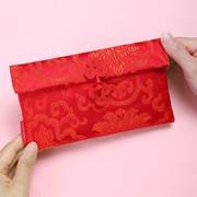 红包袋新年万元结婚礼金包婚礼创意布艺个性改口利是封红封包