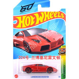 hotwheels风火轮合金小跑车，兰博基尼雷文顿玩具汽车模型2023n批次