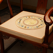 中式椅子红木沙发垫坐垫棕垫加厚实木圈椅垫椰棕座垫茶桌茶椅垫子