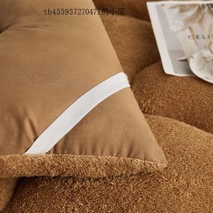羊羔绒床垫加厚10cm榻榻米保暖垫被可折叠宿舍软褥子1.5米1.8m0.9