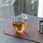 高硼硅高端泡茶用具茶漏配件公道杯玻璃加厚耐热茶海公杯分茶器