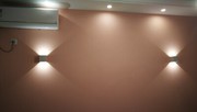 松下led壁灯6w简约现代方形床头客厅，过道楼梯灯具hhbq1004w