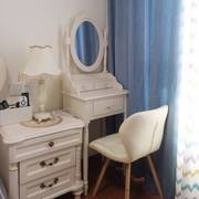 美式梳妆台白色实木化妆台桌子欧式迷你公主韩式卧室小户型组合