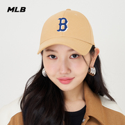 MLB男女情侣运动帽学院风硬顶棒球帽遮阳百搭24夏季CPV08