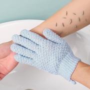家用男女创意搓澡巾，手套沐浴糖果色搓泥巾浴室手套式洗澡澡巾