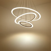 吊灯2022年客厅灯具办公室后创意环形吧台楼梯饭厅餐桌餐厅灯