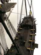 工厂加勒比海盗黑珍珠号木制帆船模型套材手工拼装工艺品