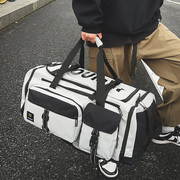打工行李包女轻便超大容量手提袋短途旅行包双肩男干湿分离健身包