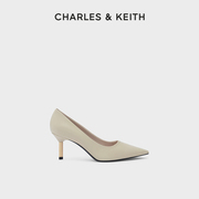 CHARLES＆KEITH春夏女鞋CK1-60361351女士时尚通勤尖头高跟婚鞋