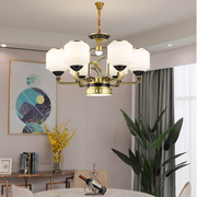 新中式吊灯复式楼别墅客厅餐厅，卧室书房锌合金小鸟装饰中国风灯具