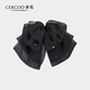 Cercoo/奢蔻樱织系列多层蝴蝶结飘带横夹弹簧夹半发夹子顶夹发饰