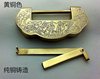 仿古中式明清古典家具柜门锁 防盗锁 经典简约铸造铜元宝挂锁