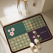 地垫硅藻泥浴室厕所吸水卫生间防滑垫铺垫子，脚垫子免洗地毯