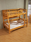 柏木高低床原木儿童床纯实木环保子母床中式上下床工厂家具