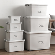 特大号衣物储物箱塑料收纳箱衣服整理箱学生收纳盒家用超大容量