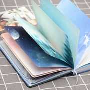 韩版创意学生日记本可爱插画，笔记本全彩页手，账本记事本笔记本本子