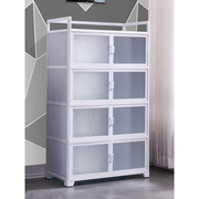 铝合金碗柜厨房橱柜收纳柜家用储物柜多功能经济型置物柜简易橱柜