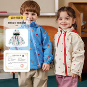儿童外套秋装韩版宝宝上衣，秋季卡通男童装洋气，女童可爱长袖潮