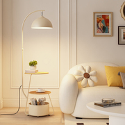 法式奶油风落地灯客厅卧室床头高级感设计师沙发旁边茶几置物台灯