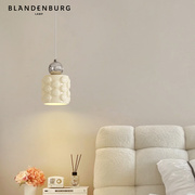 法式奶油床头灯现代简约时尚卧室小吊灯创意浪漫温馨走廊过道壁灯