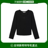 美国直邮Calvin Klein 大童款方形领长袖T恤 运动POLO衫 舒适